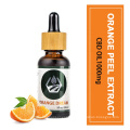 Organic orange peel extracts Zero THC Pure CBD oil 3000mg for pain relief